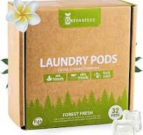 Amazon.com: Laundry Detergent Pods, 32 Count, Fresh Scent, Eco Friendly, Biodegradable, HE Compatible, Powerful Stain & Odor Removal, Skin Friendly : ...