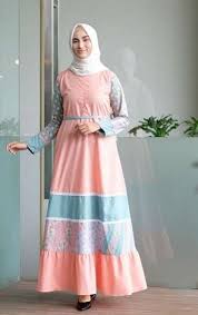 Model gamis batik kombinasi satin. Kombinasi Warna Merah Bata Kain Satin Kombinasi Warna Merah Bata Kain Satin Kain Tile Dot Warna Netral Dan Merah Maroon Kall Laucin
