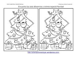 Fichas Atencion Especial Navidad Encuentra Las Diferencias Orientacion Andujar Actividades Navidenas Para Ninos Fichas Vocales Infantil