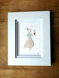 Sea Glass Girl Sea Glass Sea Glass Art Ocean Tumbled Sea Glass Art Sea Glass Crafts Glass Art