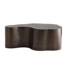 Artisan techniques are prevalent in this functional showpiece. Fosters Furniture Arteriors Meadow Coffee Table Bronze
