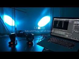C4dmx Easily Control Moving Light With Cinema4d Youtube Light Moving Easily