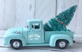 Diecast Vintage Pickup Truck Personalized Truck Farmhouse Etsy In 2020 Vintage Pickup Trucks Farm Trucks Classic Pickup Trucks