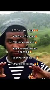 in My Head Its August and Our Story Is Just Starting