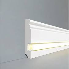 licht fussleisten licht sockelleisten wiesbaden berliner profil mdf foliert 719 96l weiss profisockellei supurgelik aydinlatma tasarimi tasarim