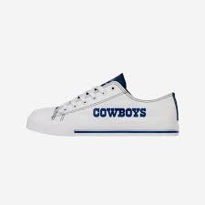 Dallas Cowboys Low Top White Canvas Shoe In 2021 White Canvas Shoes Canvas Shoes Dallas Cowboys Shoes