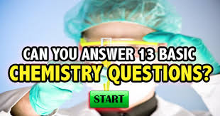 These chemistry trivia questions and answers will teach you all about atoms, molecules, and ions galore. Quizfreak Can You Answer These 13 Basic Chemistry Trivia Questions