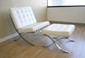 Barcelona Chair White Pavilion Chair Italian White Interior Design Of White Barcelona Chair Replica Barcelona Chair Stuhle Barcelona Stuhl Wohnzimmersessel