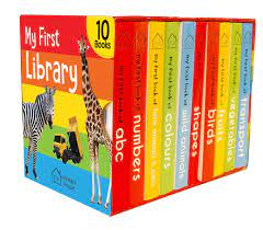 My First Library Boxset Of 10 Board Books For Kids Board Book 25 Apr 2018 By Wonder House Books Kids Board Books Board Books Online Books For Kids