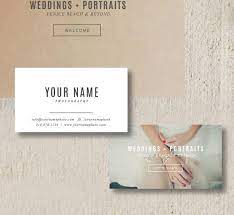 Black and white background is perfectly combined with examples of your work where these colors are preset too. Items Similar To Business Cards Photographer Business Card Template Photography Business Card Design Photo Card Template Photographer Branding On Etsy Photographer Business Card Template Photographer Business Cards Vintage Business Card Design