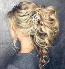Blooming curls, caressing the cheeks of the bride and spread on the shoulders, frame her face in a lovely manner, creating a super charming look. Pin On Wedding Hairstyles Bridal Hair
