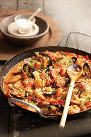 Seekos Paella Sarie Seafood Paella Seafood Recipes Seafood Dishes