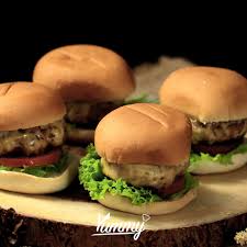 Mini Burger Tahu Ide Makanan Resep Resep Vegetarian