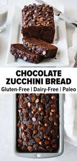 Chocolate Zucchini Bread Gf Df Paleo Paleo Chocolate Zucchini Bread Paleo Recipes Dessert Healthy Chocolate Recipes