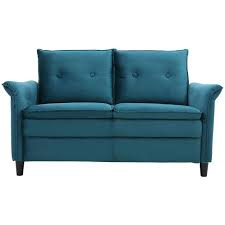 Il divano è un elemento di design, che diventa protagonista esclusivo del vostro ambiente abitativo. Miliboo Divano Design In Velluto Petrolio 2 Posti Cliff Eprice