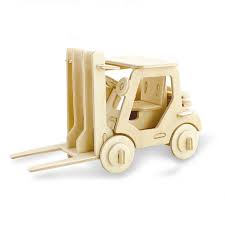 68 1 puzzles are a fun way to pass the time. Assemble 3d Wooden Forklift Puzzles For Kids Adults On Balloonsale Us Wooden Puzzles Wood Toys Toys