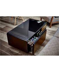 Sobro Smart Storage Coffee Table With Refrigerated Drawer Reviews Furniture Macy S Coffee Table With Storage Furniture Entertainment Center
