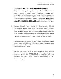 Bilik gerakan negeri tingkat 1, wisma bapa malaysia petra jaya 93502 kuching, sarawak, malaysia : Covid 19 Sarawak Bans Arrivals From Sabah Quarantine For Arrivals From West Malaysia