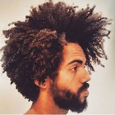 His Afro Shapes His Face Well Afro Natural Hair Styles Long Hair Styles Men Curly Hair Styles