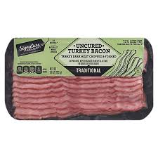 The disturbing reason oscar mayer turkey bacon has been recalled · oscar mayer selects uncured turkey bacon (upc 0 4470007633 0) with best . Signature Select Bacon Uncured Turkey 10 Oz Safeway