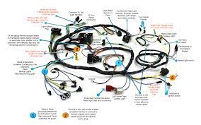 Read the particular schematic like a roadmap. 66 Wiring Harness Diagram Ford Mustang Forum