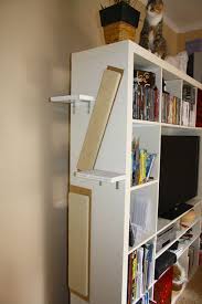 Expedit Sideways Cat Tree Ikea Hackers Diy Cat Tree Cat Furniture Cat Tree