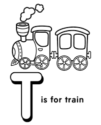 It is mainly because of the innate structure of the train. T For Train Vocabulary Printable Picture