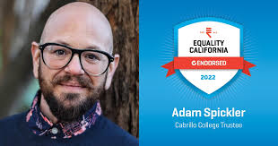 Adam Spickler, Cabrillo College Trustee