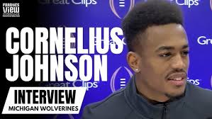 Cornelius Johnson talks Jim Harbaugh Future, Michigan vs. Washington &  Making National Championship