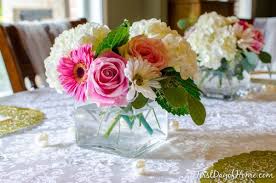 Check spelling or type a new query. Bridal Shower Floral Centerpieces With Hydrangeas Gerber Daisies And Roses Br Bridal Shower Decorations Wedding Shower Tables Bridal Shower Decorations Diy