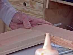 Layout the 4 sides of your diy wood frame for canvas on a flat surface. Build A Wooden Screen Door Hgtv