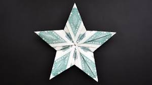 Easy money origami star folding instructions on how to make an origami christmas star out of dollar bills. Beautiful Money Star Origami Dollar Bills Tutorial Diy Folding