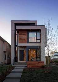 35 Awesome Small Contemporary House Designs Ideas To Try Facade House Minimalist House Design Modern House Plans