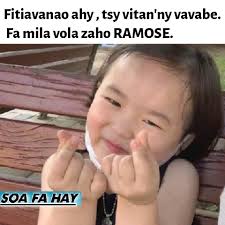 Zaza tia vola 🤣 Soa Fa Hay