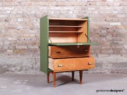 Buffet Bureau Secretaire Vintage En Chene Circa 1950 Gentlemen Designers