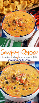 Cowboy Queso Football Friday Recipes Queso Recipe Food