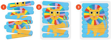 Crossword puzzles are for everyone. Buy Mudpuppy Animals Of The World Puzzle Sticks 24 Double Sided Sticks Create 6 Different Puzzles Unique Animal Puzzles For Kids Ages 3 6 Puzzle Tray And Drawer Box Included Multicolor Online In Indonesia 0735367949