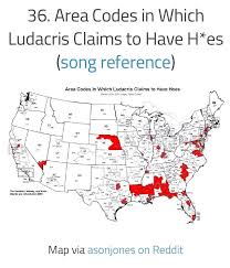 36 Okaaaay Map Us Map Ludacris