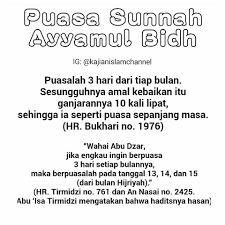 Puasa Sunnah Kutipan Rohani Motivasi Rohani