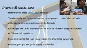 Chinese milk scandal 2008 | PPT