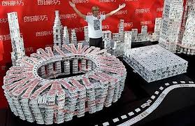 Performing magic shows globally, as a corporate mentalist for stages. Freestanding Card Structures By Bryan Berg Inspirationfeed Cards Card Making House Of Cards