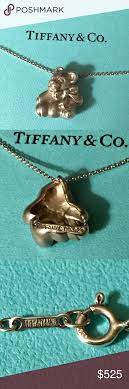 Tiffany Co Sterling Silver Teddy Bear Necklace Bear Necklace Tiffany Co Sterling Silver