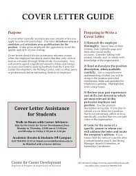 Here is an example how the task may look like: Davidson College Cover Letter Guide