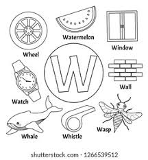 For the cap, draw the letter a. 459 W Is For Watermelon Images Stock Photos Vectors Shutterstock