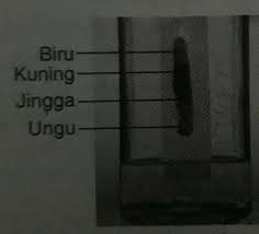 Maybe you would like to learn more about one of these? Bobo Melakukan Pemisahan Zat Warna Dalam Tinta Dengan Kromatografi Kertas Menggunakan Pelarut Brainly Co Id