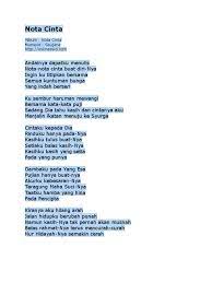 We did not find results for: Lirik Lagu Nota Cinta Saujana