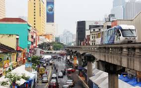 Chow kit monorail station is a membrane structure, reinforced concrete structure, steel structure and monorail station that was completed in 2003. Kuala Lumpur Chow Kit With Kl Monorail The World In Images