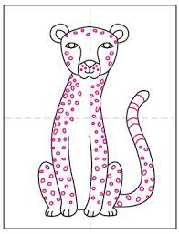 Add definition on its bulky mouth having its nose. How To Draw A Cheetah Artofit