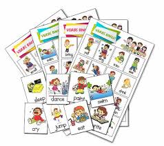 Loteria Verbos Acciones En Ingles Para Imprimir Printable Etsy Bingo Verb Verb Games
