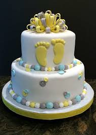 Alex Autre Idee Baby Shower Cakes Neutral Shower Cakes Baby Shower Cakes